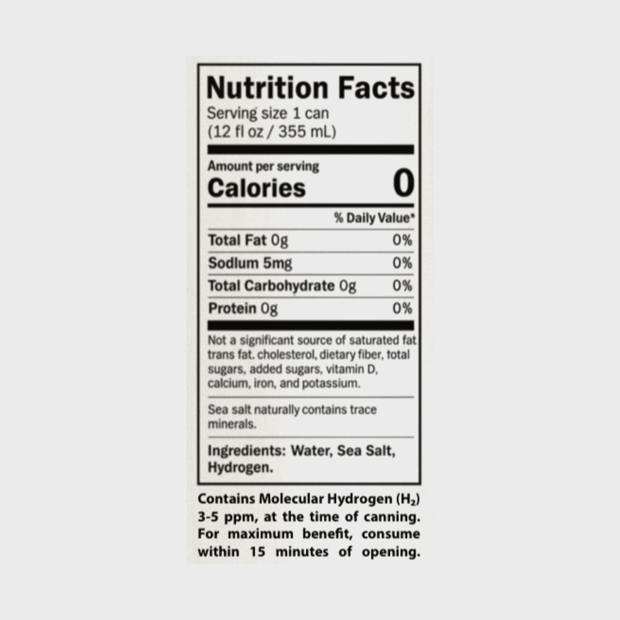 Elevated ICON Hydrogen Water 12pk