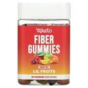 Kiss My Keto, Fiber Gummies, Lil Fruits, Sugar Free, 90 Gummies