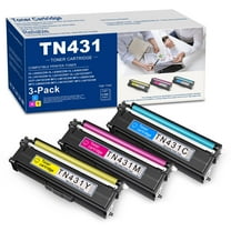 TN431 Toner Cartridge (Cyan/ Yellow/ Magenta, 3 Pack) - Replacement for Brother TN4313pk MFC-L8690CDW Printer