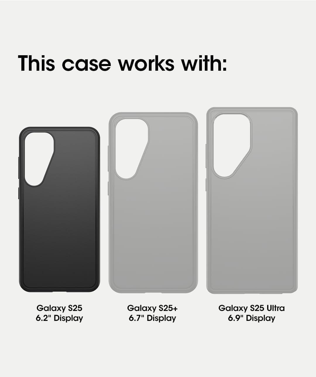 OtterBox Samsung Galaxy S25 (Only) - Commuter Series Case - Don’t Be Blue - Slim & Tough - Pocket-Friendly - with Port Protection - Non-Retail Packaging