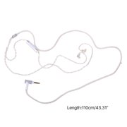 Replacement Cable Improved Sound Quality QDC Connectors Earphone AUX Cord Wire for QDC Pin Headphones Repair Part