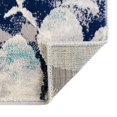 thumbnail image 6 of Animal Inspirations Perttu Collection Area Rug in BlueIvory Color and Rectangle, Runner Shape, 6 of 7