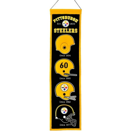 Pittsburgh Steeler Heritage Banner
