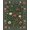 Green, Pattern 5, variant on Flatwoven High Traffic Area Rug, Elegant Deep Green, Non Slip, Stain Resistant, Washable Area Rugs for Living Room, Bedroom(Green, 4X6)