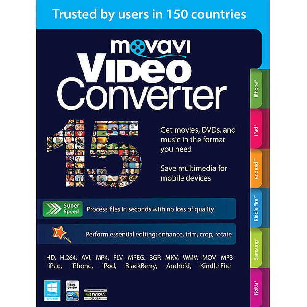 Golden Software Movavi Video Converter 15 Personal Edition (Email Delivery)