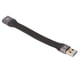 thumbnail image 2 of Cable de extensión corto de EE. UU., cable USB 3.0 macho a macho de EE. UU. hembra, cable adaptador de macho a hembra de EE. UU., materiales ecológicos, 2 of 12