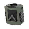thumbnail image 3 of Ventilador de cintura con luz, recargable por USB, con clip, mini ventilador portátil multiusos Verde, 3 of 7