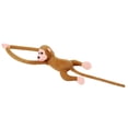 thumbnail image 1 of 60cm mono colgante brazo largo peluche bebé juguetes muñeca niños regalo café Tmvgtek juguetes de los niños, 1 of 6