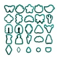 thumbnail image 1 of Juego de cortadores de polímero Soledad 25 uds herramientas para hacer pendientes accesorios, 1 of 9