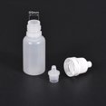 thumbnail image 3 of Botellas de goteo vacías exprimibles de boca pequeña Uxcell 10ml/0.34oz Plástico Blanco 12 Contenido, 3 of 6