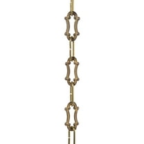 B&P Lamp® Cast Brass Antique Style Chain