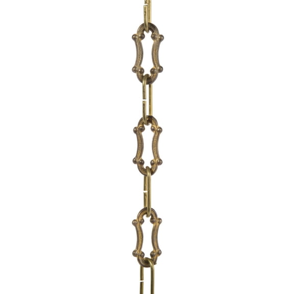 B&P Lamp® Cast Brass Antique Style Chain