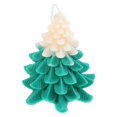 thumbnail image 2 of 1PC Delicate Xmas Tree Shape Aroma Candle Xmas Vibe Decorative Aroma Candle Props, 2 of 3