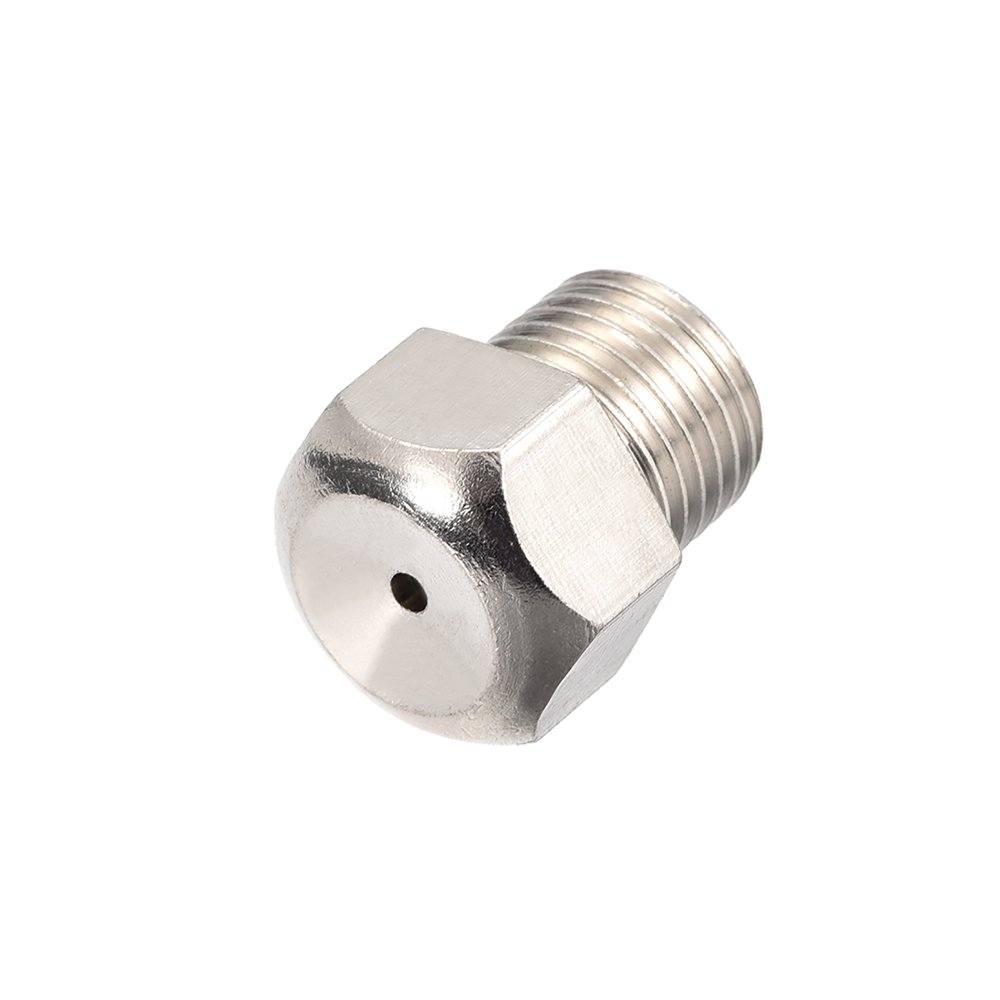 Mist Nozzle 1/4 BSPT 2mm Orifice Diameter Brass Fine Atomizing Spray