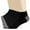 Black, variant on yunLCZ Socks Compression Socks for Women Compression Ankle Support Socks Women Men Coolmax Wicking Cushioned Athletic Plantar Fasciitis cotton Black One Size