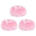thumbnail image 1 of LEEYNEER 3PC Powder Puff Long Hair Talcum Powder Puff Baby Special Prickly Heat Powder Puff Plush Powder Puff Lovely Bowknot Design Powder, 1 of 8