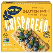 Wasa Crispbread Gluten Free Original -- 5.4 oz Pack of 4