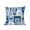 Blue, variant on 1 Pack Outdoor Throw Pillow, Vintage Starfish Coastal Waterproof Pillow with Insert Included, Blue Shell Crab Nautical Retro Art Decorative Accent Cushion Sofa Pillows for Patio Porch, 16 x 16 In