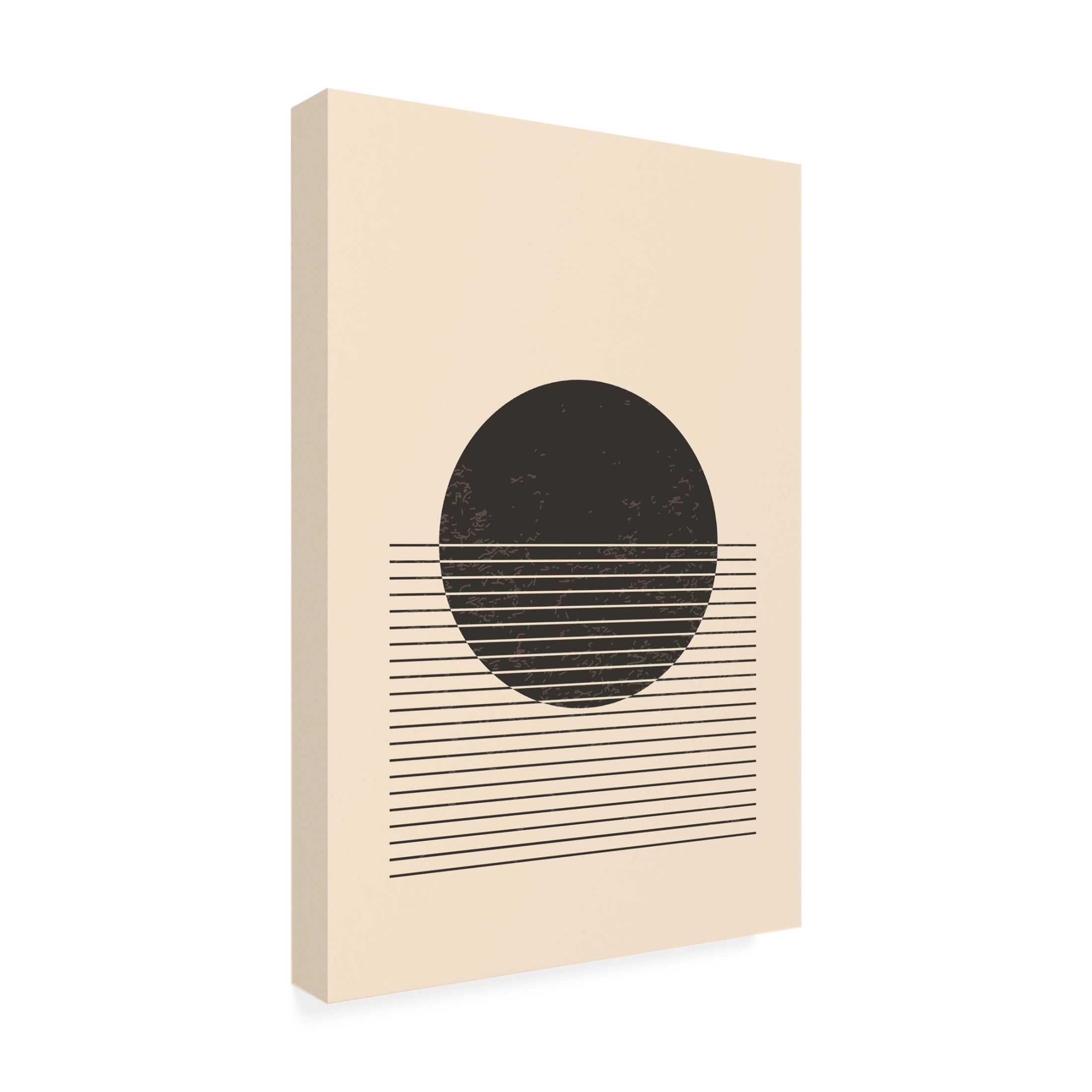Trademark Fine Art jay stanley Black and White Line Series 1 Canvas Wall Art