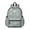 Football and Flower Slateblue Pattern, variant on Football and Flower Slateblue Pattern Cute School Backpack with Padded Back and Adjustable Shoulder Straps 13.4"x11"x4.7"