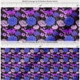 thumbnail image 2 of Soimoi Cotton Poplin Fabric Purple & Lavender Blue Flower Floral Printed Craft Fabric by the Yard 56 Inch Wide, 2 of 7
