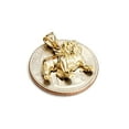 thumbnail image 6 of New 14k yellow Gold bulldog full body pet animal Pendant charm fine jewelry 2.8g, 6 of 12