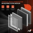thumbnail image 3 of A-Premium 2-PC Engine Air Filter Compatible with Honda Civic 2006 2007 2008 2009 2010 2011, L4 1.8L, Rigid Panel, Replace# 17220RNAA00, 3 of 6