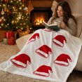 thumbnail image 4 of Eoozwa Christmas Ornaments Flannel Throw Blanket All Season Using Ultra Soft Fuzzy Plush Cozy Non-shedding Blanket for Couch Sofa Bed Camping, Ideal Gift for Adults, 4 of 7