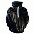 thumbnail image 5 of Venom spring and autumn men's 3D printing Venom hooded hoodie, 5 of 5
