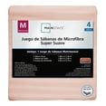 thumbnail image 1 of Juego De Sábanas Mainstays Matrimonial Liso Blush, 1 of 4