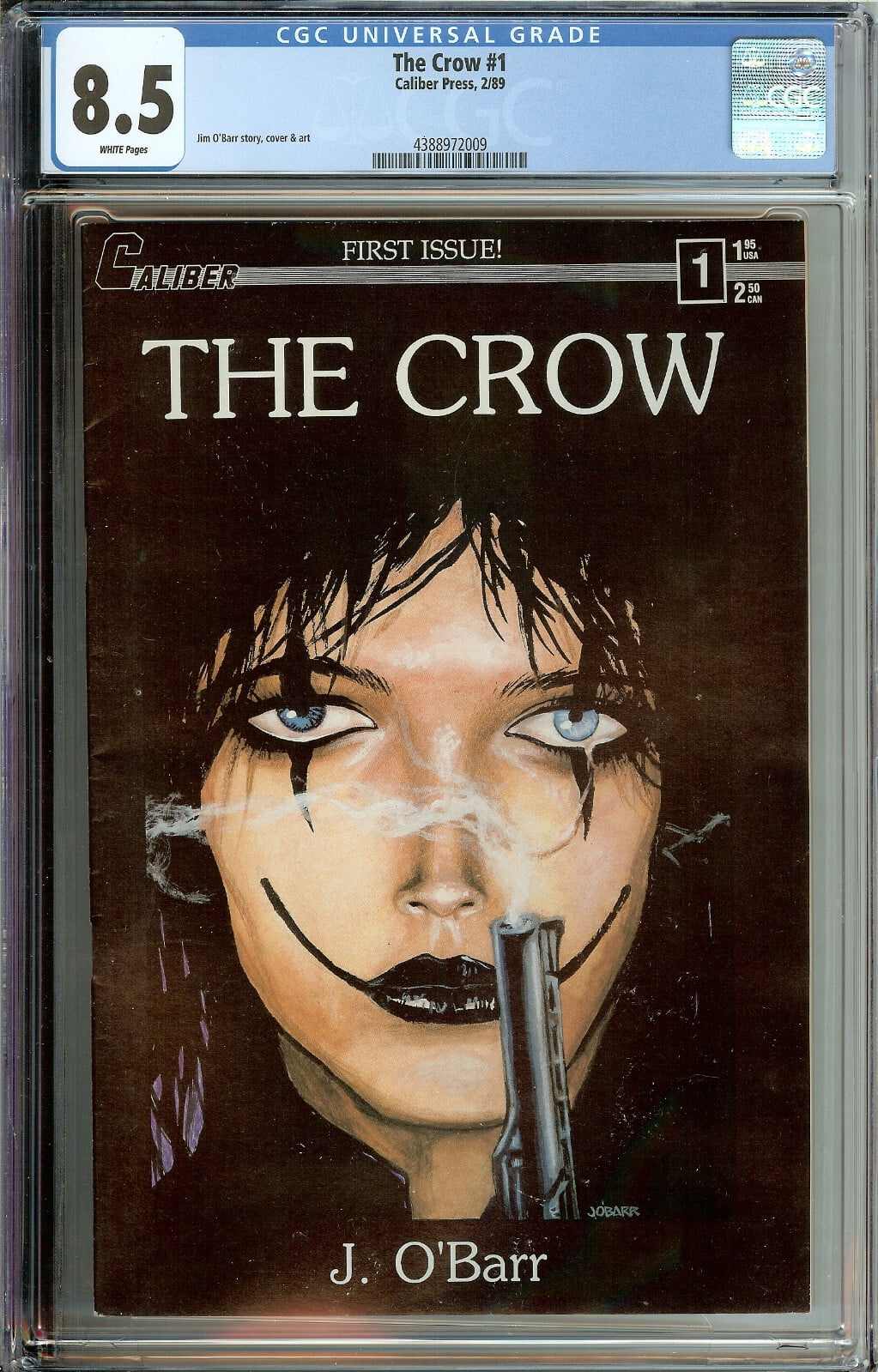 THE CROW #1 CGC 8.5 (1989) First Printing & Full Appearance