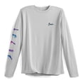 thumbnail image 2 of SCALES Chasing Skirts Long Sleeve Performance Shirt Light Blue, 2XLarge, 2 of 3