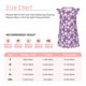 thumbnail image 3 of Balery Daisies Flowers Camisón de princesa para niñas, pijama de algodón con mangas abullonadas, suave y bonito.-XX-Large, 3 of 6
