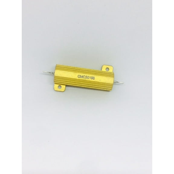 CMC50100 - WIREWOUND RESISTORS - CHASSIS MOUNT 100 Ohm 5% 50 WATTS ALUMINUM HOUSED