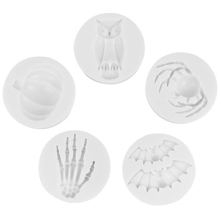 

5pcs Halloween Silicone Cake Baking Molds Diy Mold Diy Baking Mold for DIY