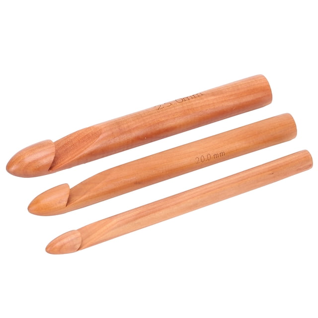 Crochet Hooks,Bamboo Crochet Hook Handcrafted Knitting Needles Bamboo Crochet Hook Advanced Technology
