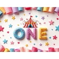 thumbnail image 4 of Circus Carnival Theme Birthday Party Decoration Backdrop Durable Colorful Banner Perfect for Photoshoot Celebration Photo Decorations Baby Showers, 4 of 4