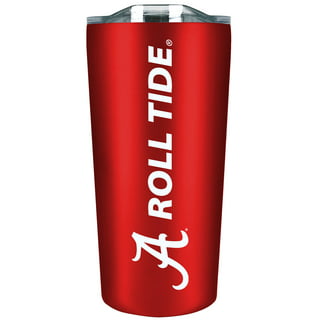 Alabama Crimson Tide The Memory Company Personalized 30oz. Stainless Steel  Bluetooth Tumbler - White
