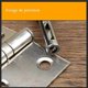 thumbnail image 2 of Self-Centering Drill Bit - Set of 4 HSS Carpentry Tools Centering Hinges for Door Cabinet Pilots, Often Used for Carpenters, Cabinet Makers, Furniture, 2 of 4