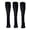 3 Black, variant on Mishitina 3 Pairs Compression Socks for Women and Men 20-30mmHg-Circulation Support Socks