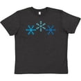 thumbnail image 3 of Inktastic Snowflakes Winter Christmas Gift Youth T-Shirt, 3 of 5