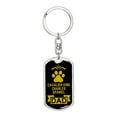 thumbnail image 1 of Cavalier King Charles Spaniel Keychain Stainless Steel or 18k Gold, 1 of 8