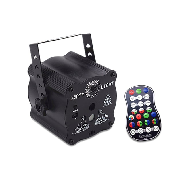 Sonido acometido haz de haz de haz de luz Lámpara LED Fiesta de boda Linternas Clubes de control de voz Kit de iluminación de karaoke Decoración de la habitación Decoración recargable Tipo Vogacara HA009841-02B