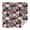 Pioneer Flower Floral-3, variant on Pioneer Flower Floral Print Pattern Square Tablecloth, Waterproof Wipeable Spillproof Washable Table Cover for Home Kitchen Party Decor, 42"x42"