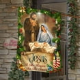 thumbnail image 2 of FLAGWIX Christmas Christian Catholic Gifts for Women, Men, Grandpa, Grandma, Inspirational Prayers Religious Gifts, Christmas Decorations for Home, Religious Decor House Flag (29.5" x 39.5"), 2 of 7