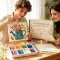 thumbnail image 2 of BingTong Sea Glass Mosaic Art Kit For Beginners,DIY Mosaic Craft Kit With Wood Easel, Insect & Floral Pattern Hand‑Making Supplies Set,Home Tabletop Decor For Adults Family Art Party D, 2 of 5