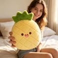 thumbnail image 3 of Cthrlog Stuffed Animal Plushies Bedtime Soft Plush Toy Weighted Stuffed Animals Cute Kawaii Durian Slice Design Fruit Vegetable Gift for Kids Toddlers Collectors Birthday Christmas, 3 of 5