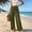 Army Green wide leg palazzo pants for women a1, variant on Women's Wide Leg Elastic Waist Flowy Casual Pants Solid Lounge Palazzo Trousers for Work Travel Yoga Loungewear Long Pants, Beige 2XL