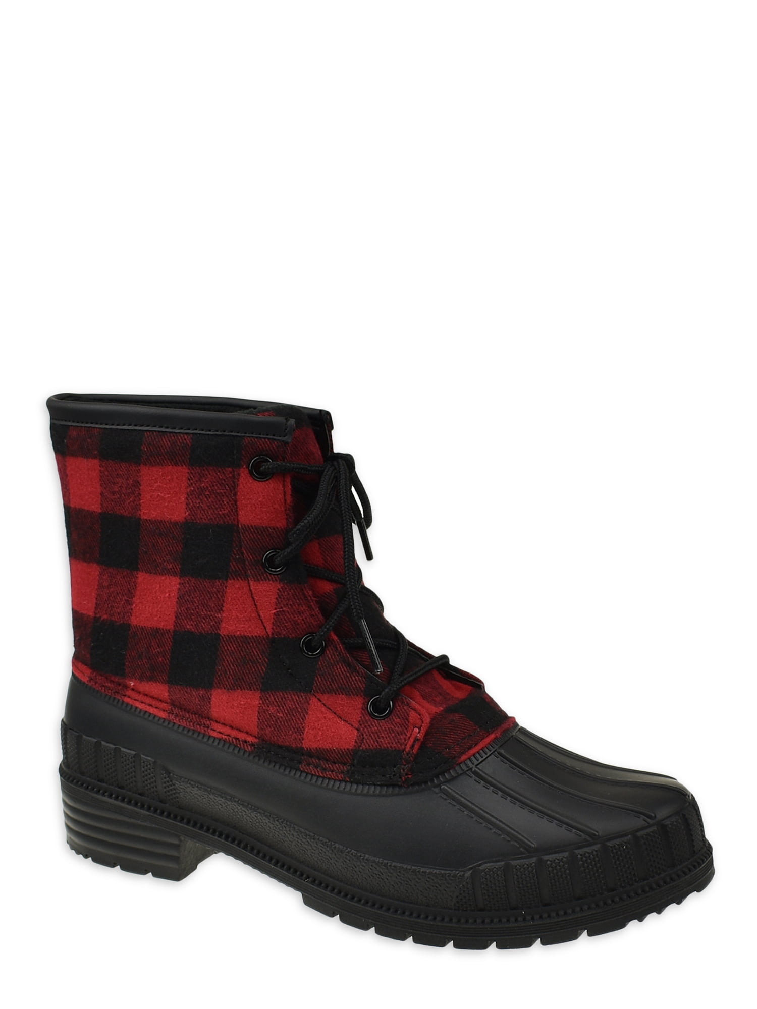 Time and Tru Women's Plaid Boots - Walmart.com