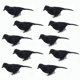 thumbnail image 1 of Adornos de cuervo de simulación Accesorios de cuervo de Todos los Santos Simulación de pájaros emplumados Suministros para el festival de fantasmas Adornos Decoración, 1 of 5